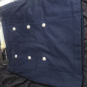 Talbot skirt size 12p navy blue